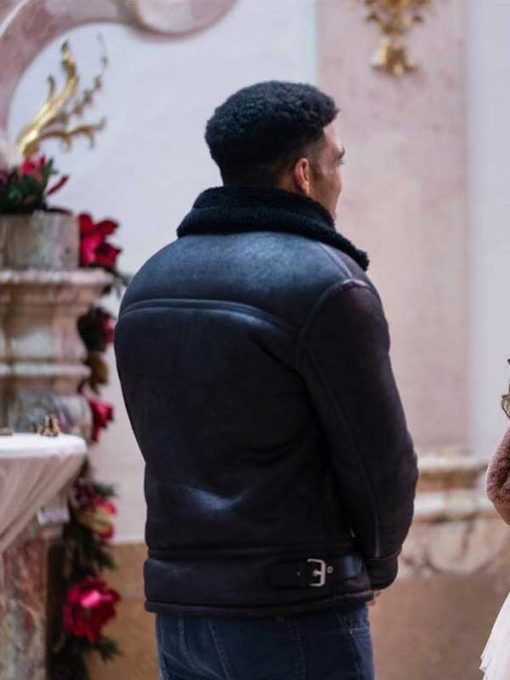 12 Dates of Christmas Chad Savage Leather Jacket