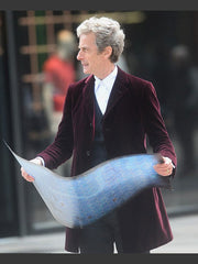 Peter Capaldi Doctor Who Maroon Coat