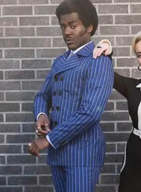 Jarad Anthony Higgins Juice Wrld Orange Leather Jacket