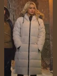 1UP 2022 Vivian Lee White Puffer Coat