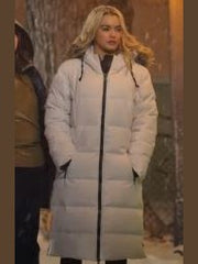 1UP 2022 Vivian Lee White Puffer Coat