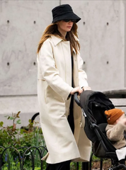 NYC 2026 Jennifer Lawrence Wool Coat