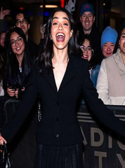 NYC 2026 Rachel Zegler Black Blazer