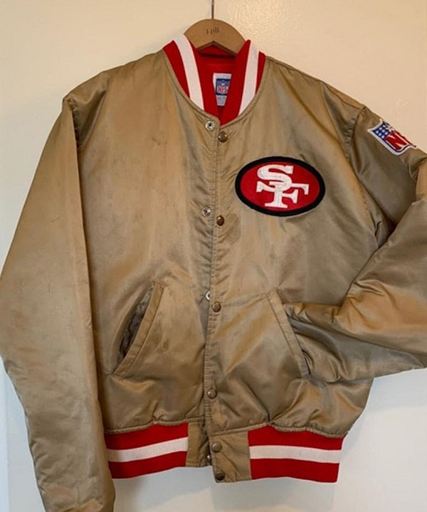 San Francisco 49ers Gold Jacket