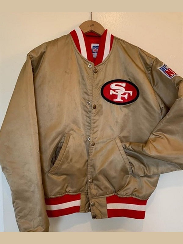 San Francisco 49ers Gold Jacket