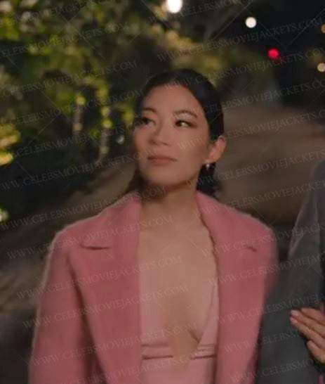 Partner Track Ingrid Yun Pink Coat