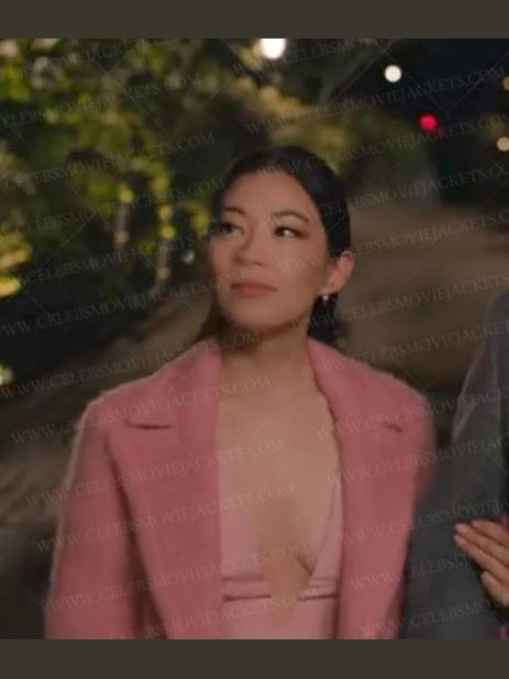 Partner Track Ingrid Yun Pink Coat