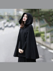 Black Cloak Cape for Halloween