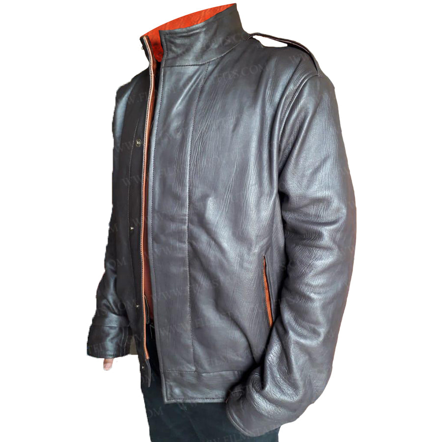 A-2 Lambskin Leather Bomber Jacket