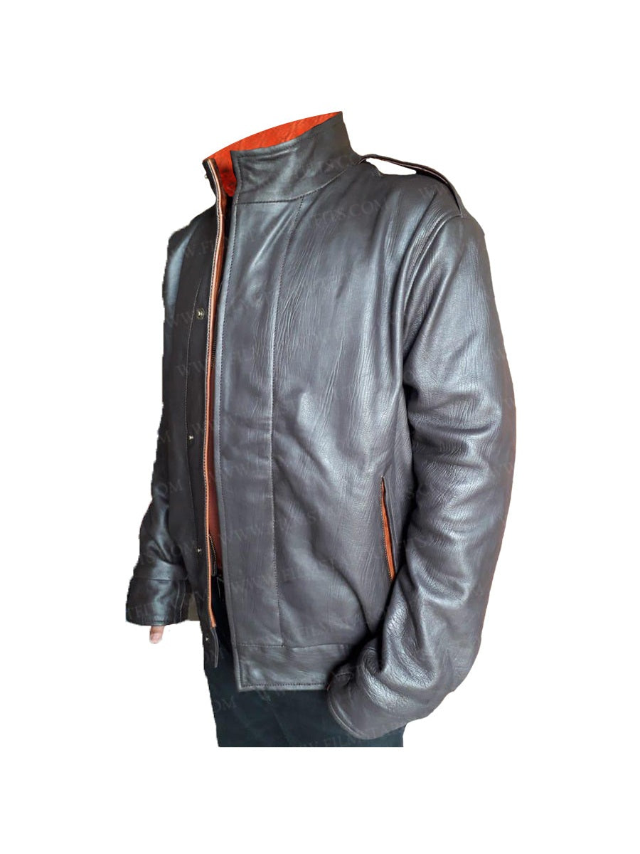 A-2 Lambskin Leather Bomber Jacket