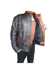 A-2 Lambskin Leather Bomber Jacket