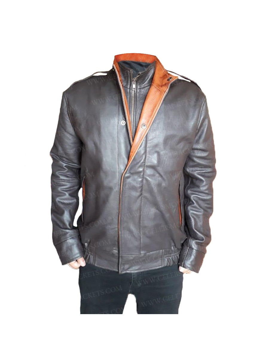 A-2 Lambskin Leather Bomber Jacket