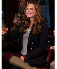 A Castle for Christmas Sophie Brown Blue Blazer