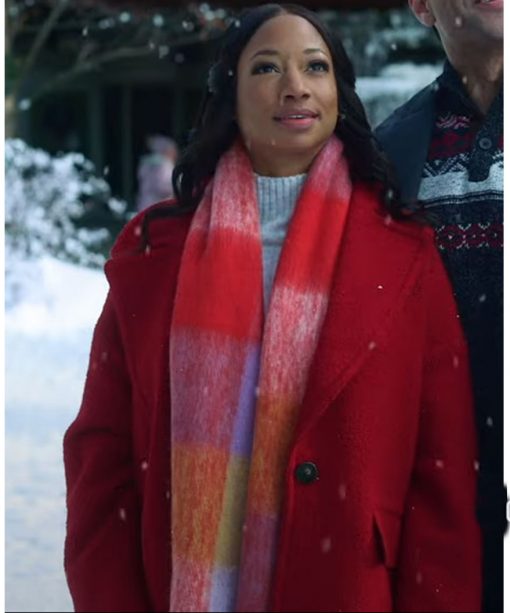 A Christmas Dance Reunion Monique Coleman Coat