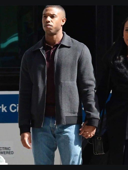 A Journal For Jordan Michael B. Jordan Black Jacket