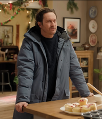 A Merry Little Ex-Mas 2025 Oliver Hudson Puffer Coat