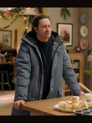 A Merry Little Ex-Mas 2025 Oliver Hudson Puffer Coat