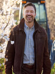 A Season To Blossom 2026 Carlo Marks Brown Leather Jacket