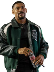 Aaron Pierre Lanterns Comic Con Varsity Jacket