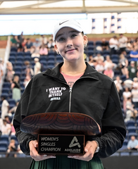 Adelaide International Mirra Andreeva Black Jacket