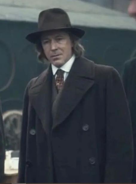 Peaky Blinders Aberama Gold Long Trench Coat