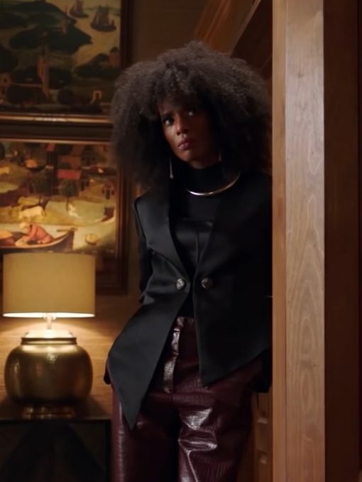 Upload Season 2 Aleesha Black Blazer