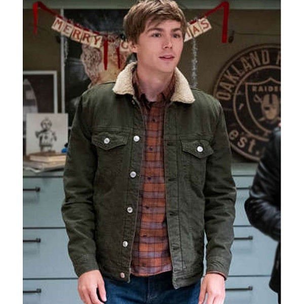 13 Reason Why S04 Miles Heizer Jacket