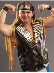 All Elite Wrestling The Young Bucks Leather Vest