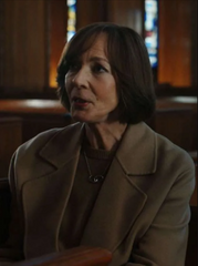 Miss You Love You 2026 Allison Janney Brown Wool Coat