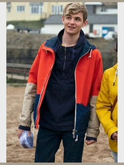 Alex Rider S02 Otto Farrant Orange Jacket