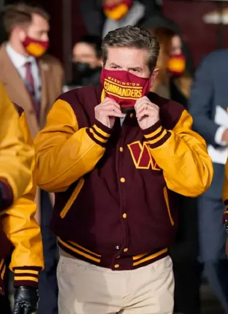 Washington Commanders Varsity Jacket