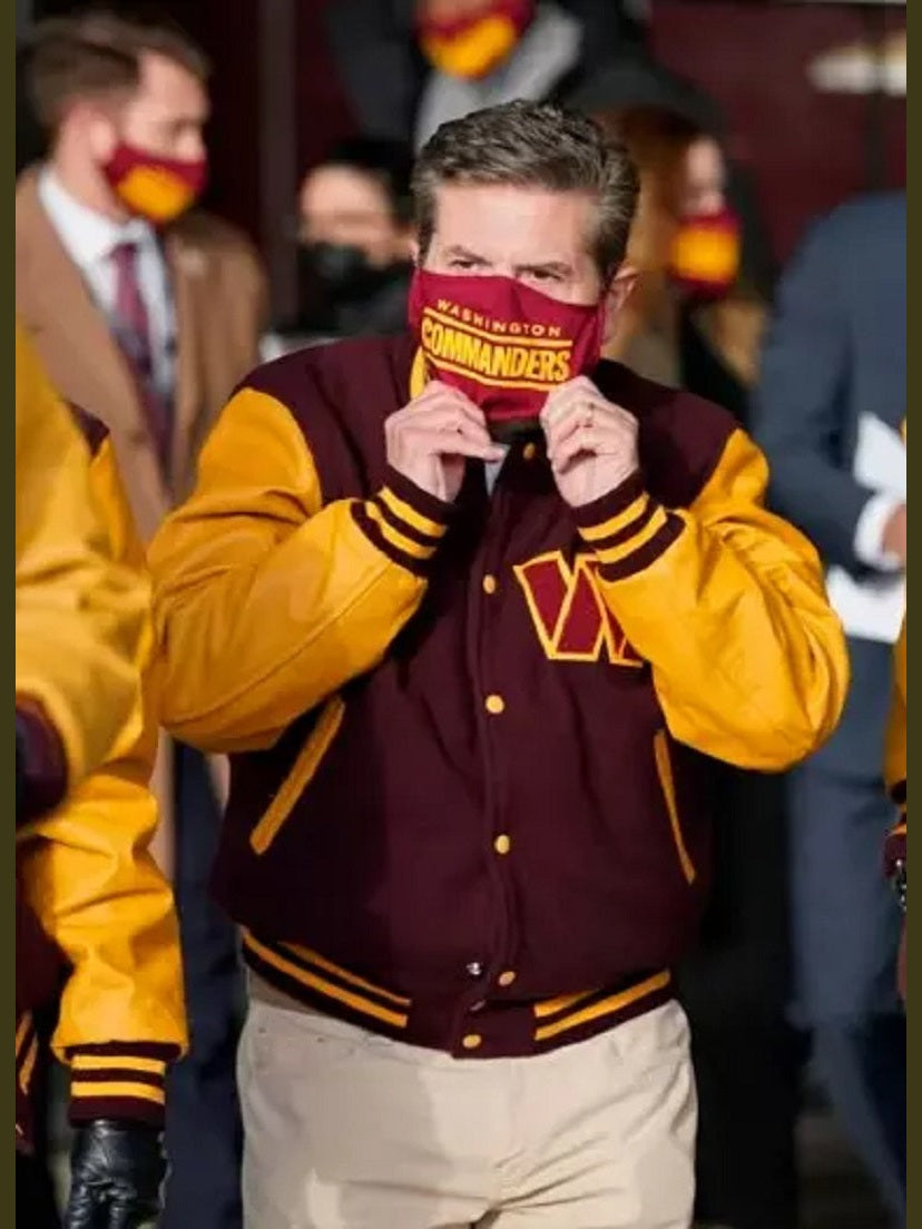 Washington Commanders Varsity Jacket