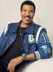 Lionel Richie American Idol 2026 Blue Varsity Jacket