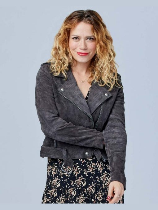 An Unexpected Christmas Bethany Joy Lenz Leather Jacket