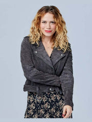 An Unexpected Christmas Bethany Joy Lenz Leather Jacket