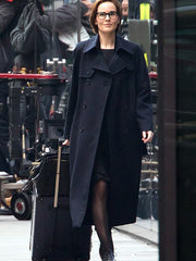 Anatomy of a Scandal Michelle Dockery Black Coat