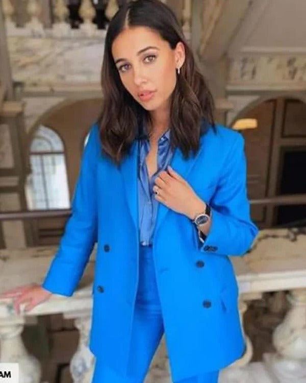Anatomy of a Scandal Naomi Scott Blue Coat