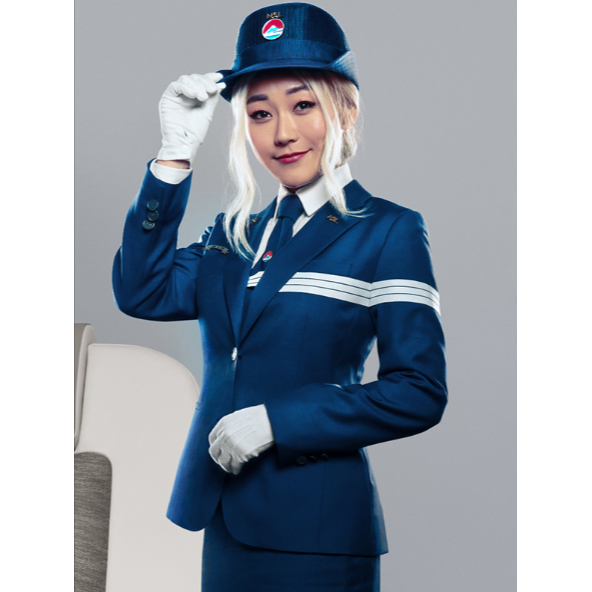 Bullet Train Mrs. Wolf Blue Blazer