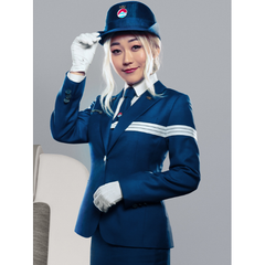 Bullet Train Mrs. Wolf Blue Blazer