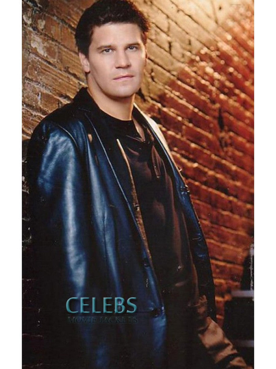 Angel David Boreanaz Black Long Coat