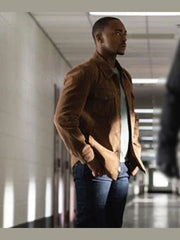 The Falcon and the Winter Soldier (2021) Sam Wilson Brown Jacket