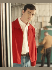 Anthony Perkins Monster The Ed Gein Story S03 Red Jacket