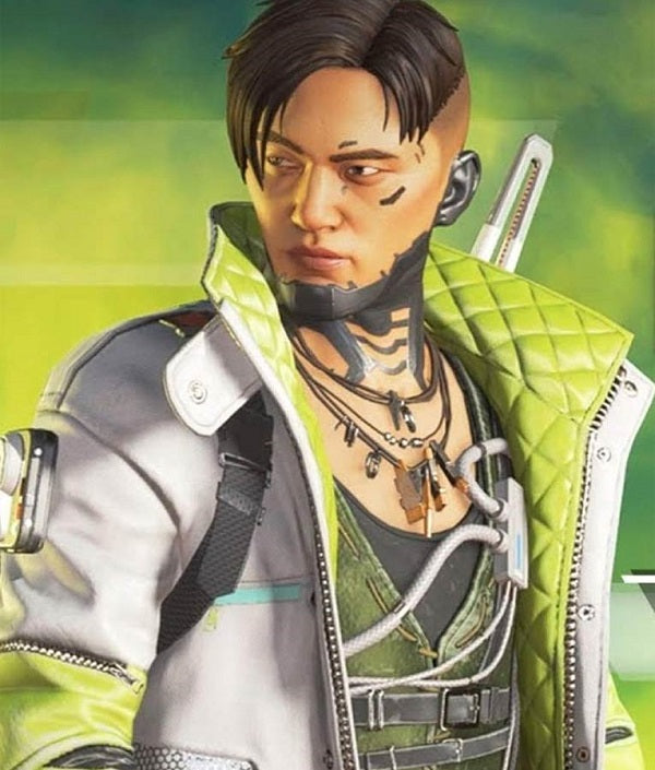 Apex Legends Season 3 Crypto Leather Jacket