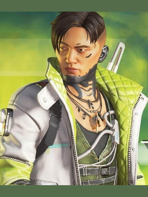Apex Legends Season 3 Crypto Leather Jacket