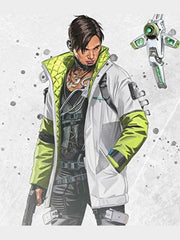 Apex Legends Season 3 Crypto Leather Jacket
