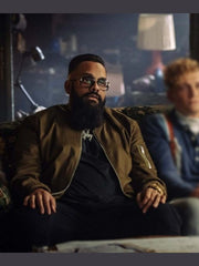 Army of Thieves Rolph Brown Bomber Jacket