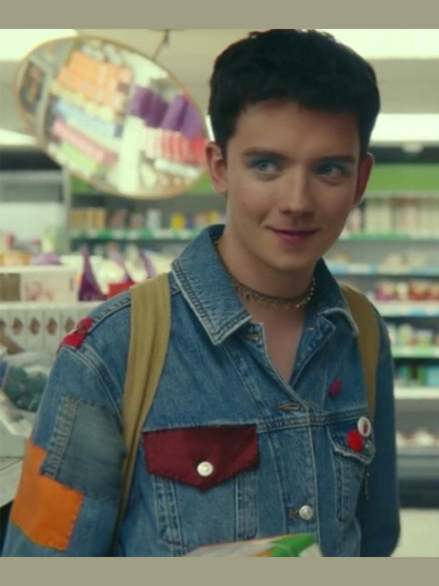 Sex Education Season 2 Butterfield Denim Jacket