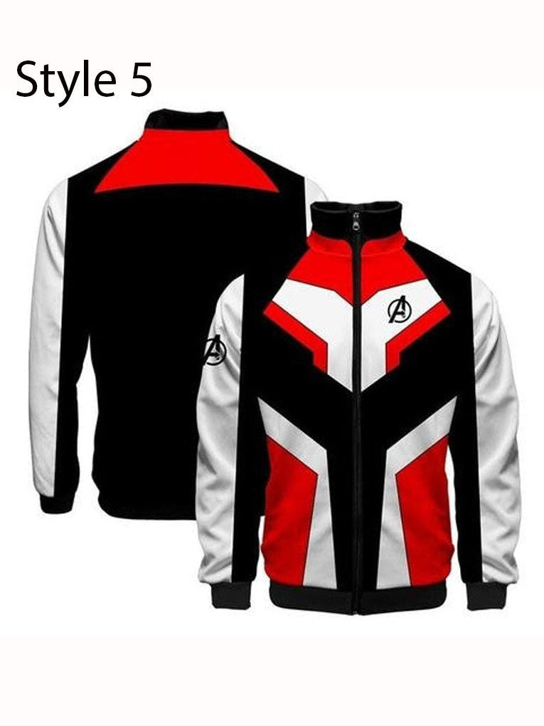 Avengers Endgame Quantum Realm Varsity Jacket