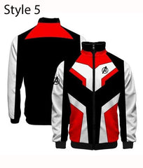 Avengers Endgame Quantum Realm Varsity Jacket