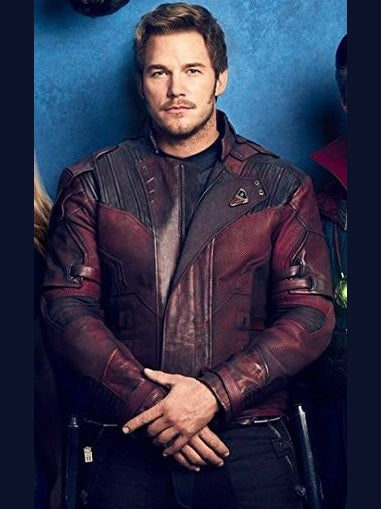Avengers Infinity War Waxed Star Lord Jacket